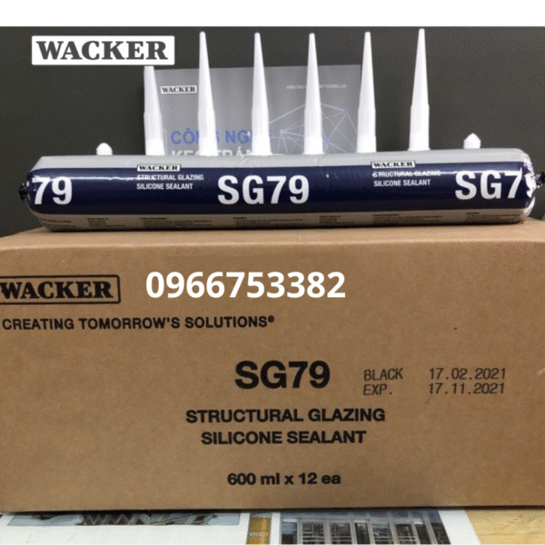 Keo wacker GS79 trám kính kết cấu