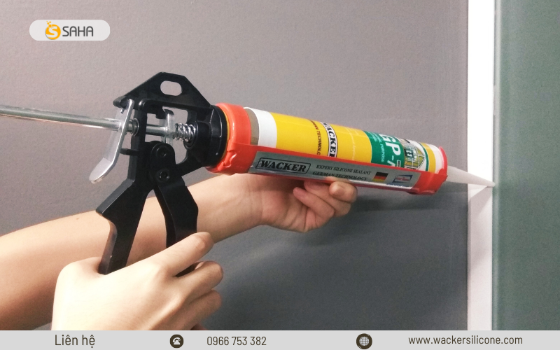 Keo silicone Wacker GP-N trám mối nối xây dựng