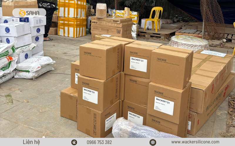 Saha keo silicone Wacker 121 tại Hà Nội