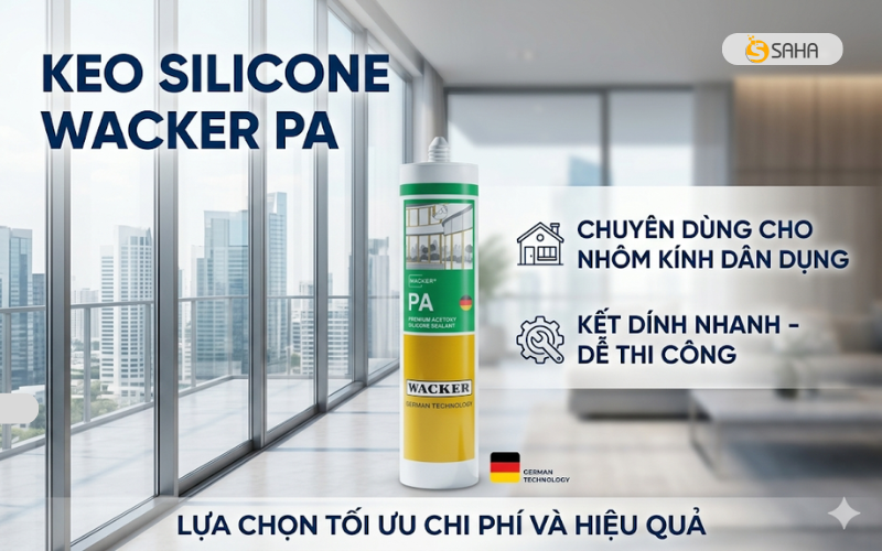 keo silicone Wacker PA