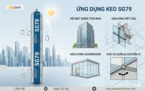 Ứng dụng keo wacker SG79