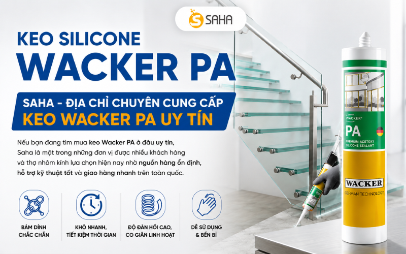 mua keo Wacker PA ở đâu